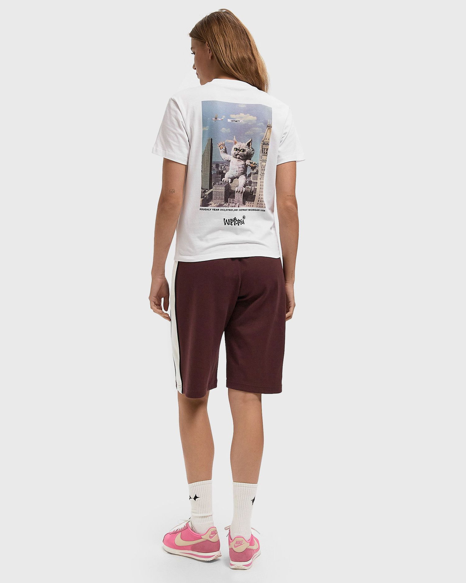 Тениска Carhartt WIP Wiptopia Short Sleeve T-Shirt Бяло | I035496-02.XX, 1