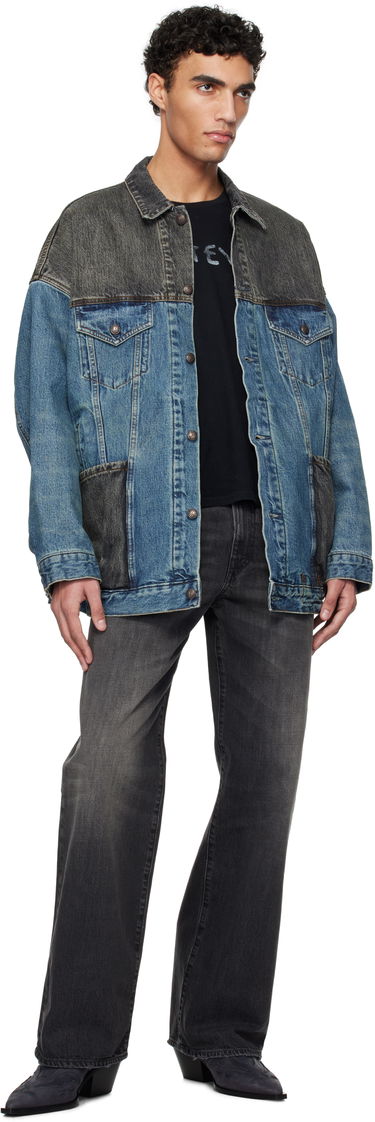 Яке R13 R13 Lacey Denim Trucker Jacket Синьо | R13WD210-D271A, 3