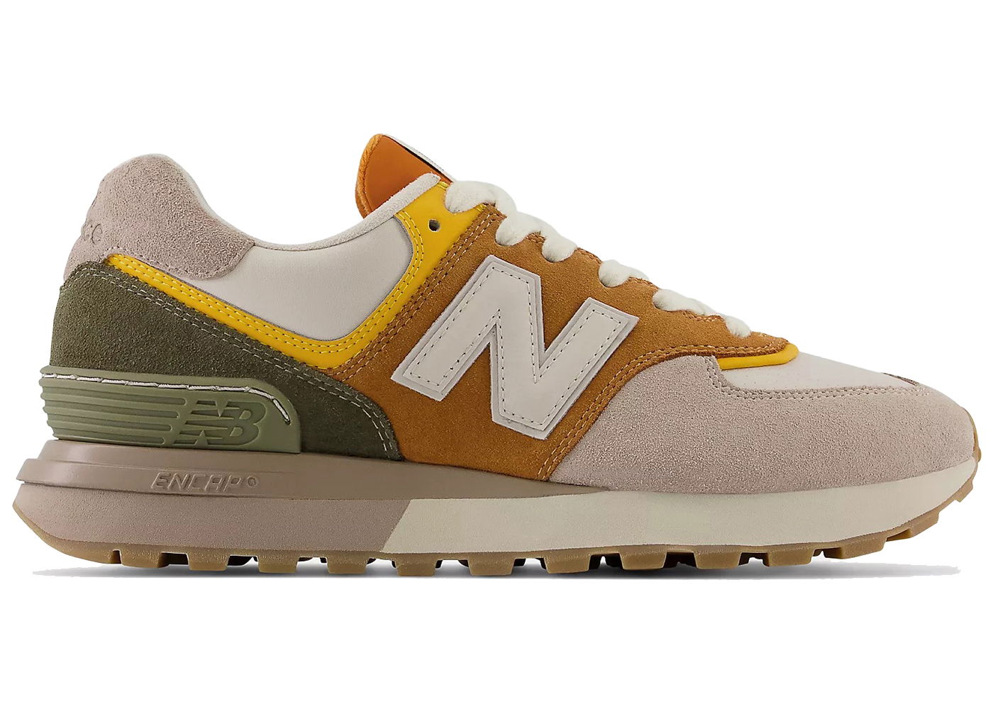 Кецове и обувки New Balance 574 Beige Brown Кафяво | U574LGBT, 0