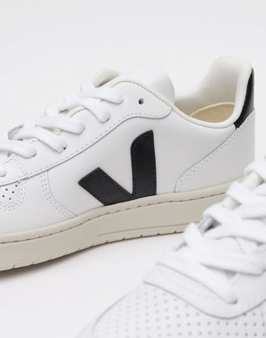 Кецове и обувки Veja V-10 Leather Extra Бяло | VX020005, 1
