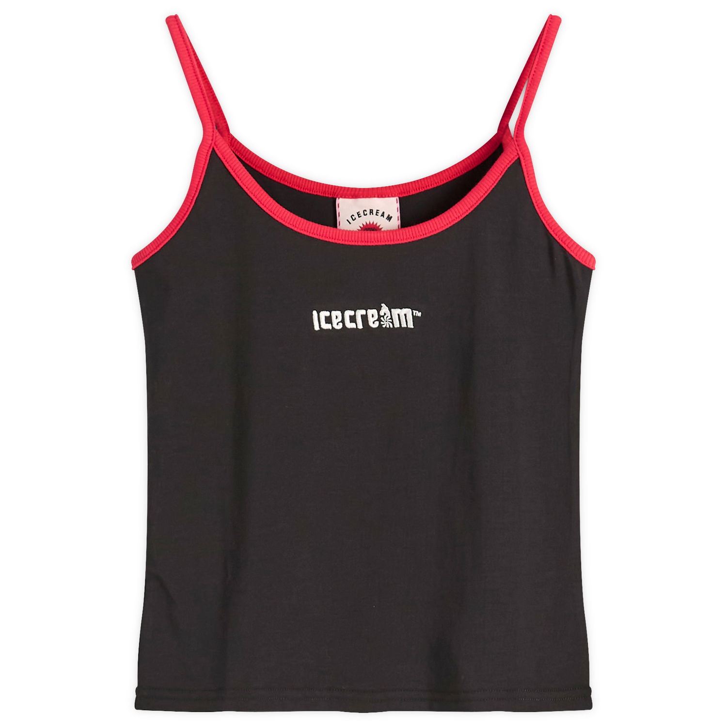 Потник BBC IceCream ICECREAM Soft Serve Contrast Vest Top, Size Large Черно | ICWW25320-BLK, 0