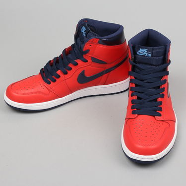 Кецове и обувки Jordan Air Jordan 1 Retro High OG "David Letterman" Червено | 555088-606, 2