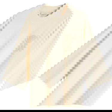 Тениска AMI Oversized ADC T-Shirt, Size L Бежово | FTS055-726-136, 1