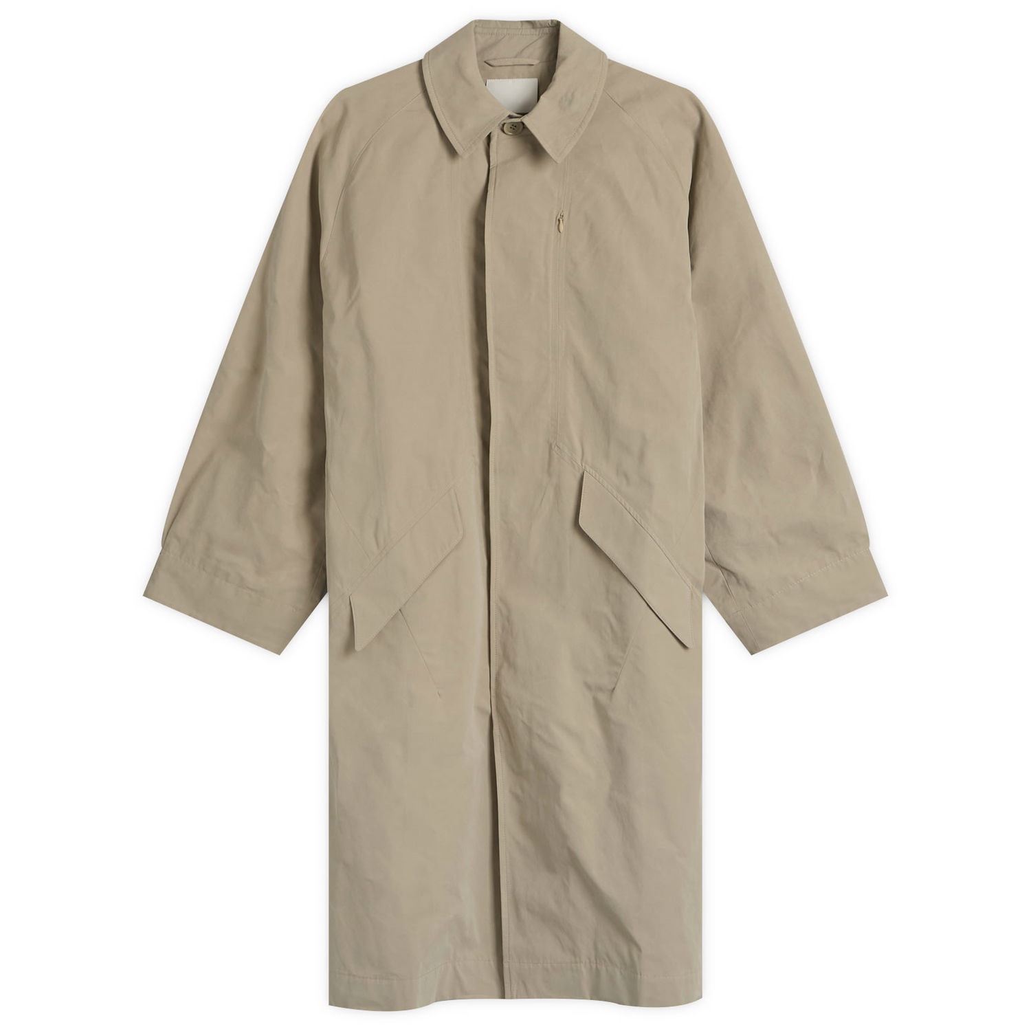 Дъждобран YMC Tyrell Trench Coat, Size Large Бежово | Q0YAA-30, 0