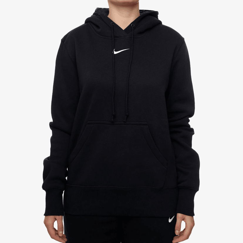 Суитчър Nike Phoenix Fleece Pullover Hoodie Черно | IH4054-010