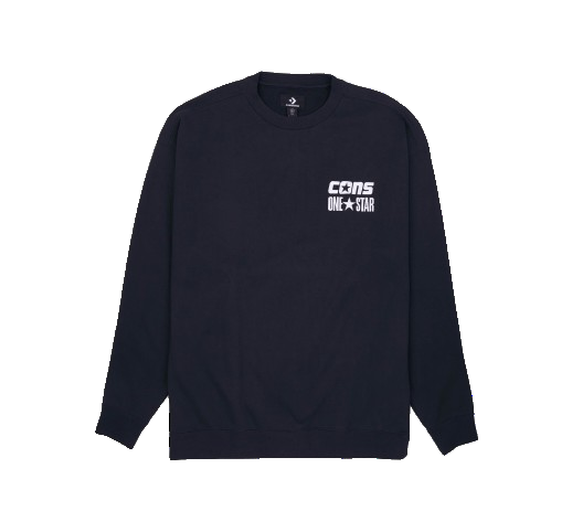 Пуловер Converse CONS One Star Crew Sweatshirt Тъмно синьо | 10026900-A03, 0