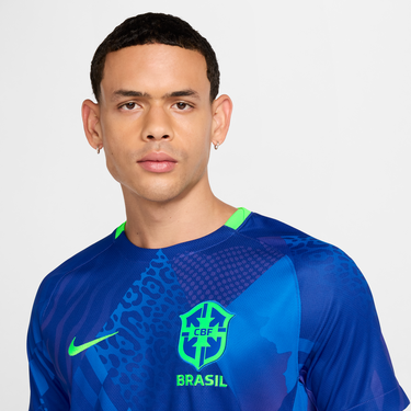 Фланелка Nike Brazil Stadium 2025 Dri-FIT Replica Jersey Синьо | FZ9021-458, 4