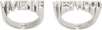 Vivienne Westwood Essex Lettering Rings Set