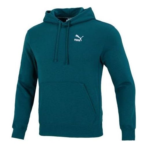Суитчър Puma Classics Small Logo Training Hoodie Тюркоазено | 537849-24, 0