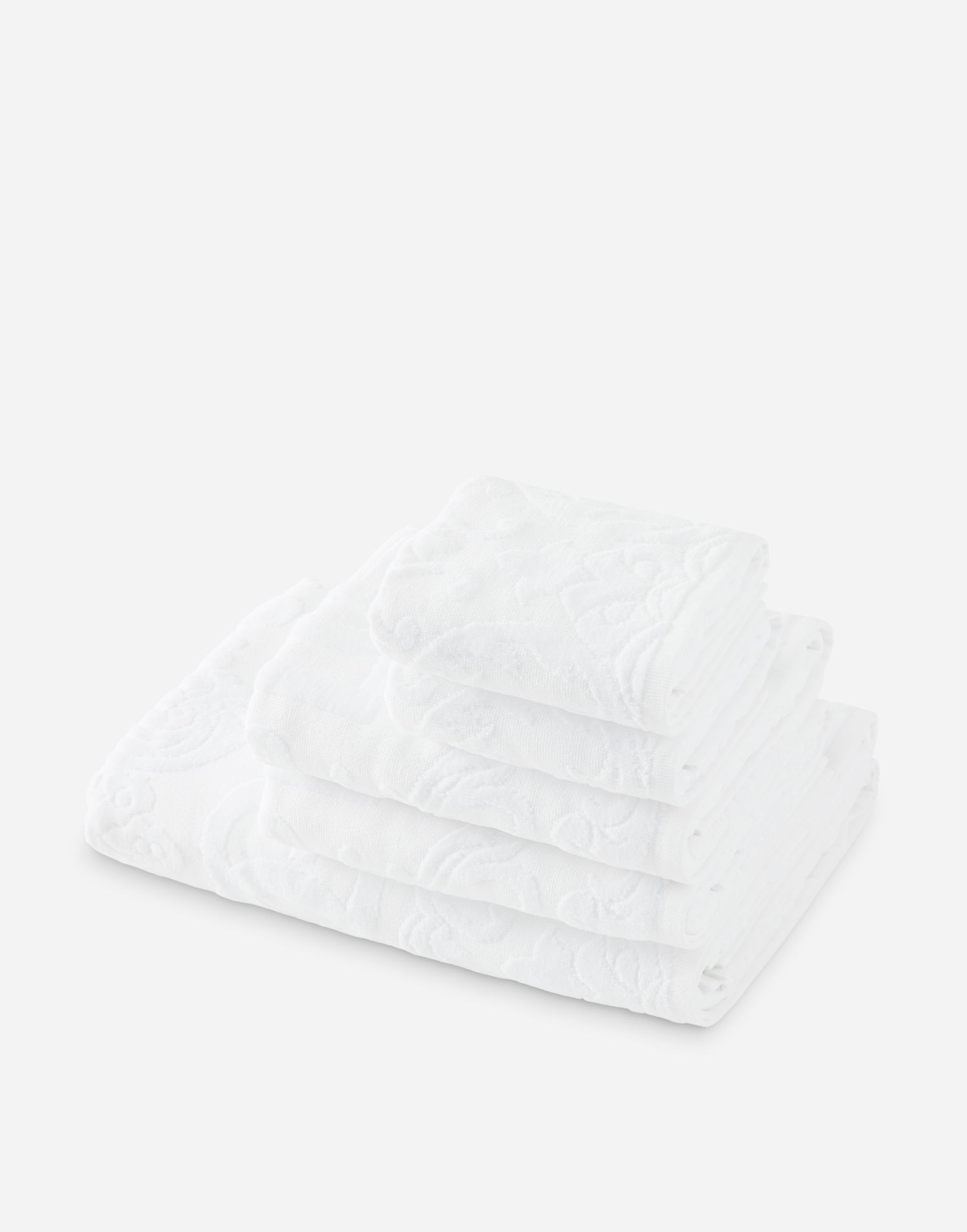Домашен декор Dolce & Gabbana 5-Piece Embroidered Cotton Towel Set Бяло | TCFS01TCAGBU0011, 0