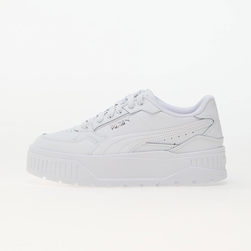 Кецове и обувки Puma Karmen II Idol White- White-Silver Бяло | 39746102