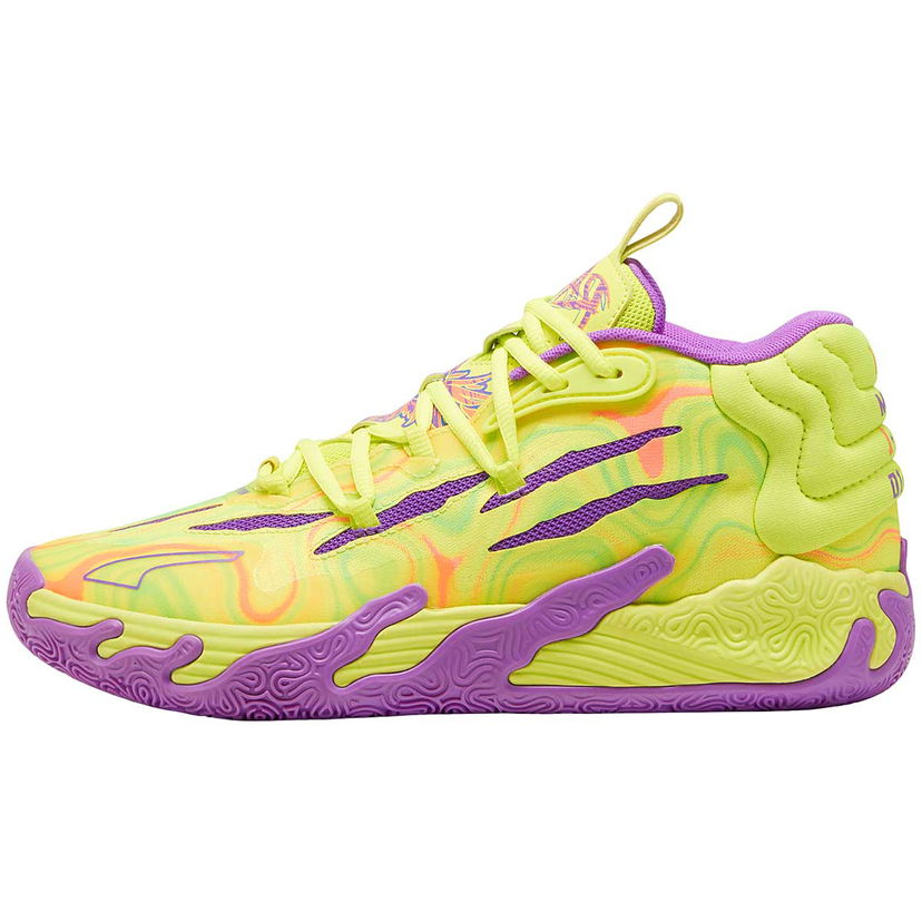 Кецове и обувки Puma MB.03 Spark, yellow/lilac Жълто | 379898_01