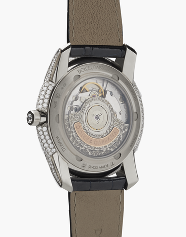 Часовник Dolce & Gabbana Diamond Pavé Watch Сиво | WWJE1GXPI02B0321, 2