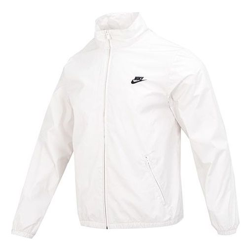 Ветровка Nike Club+ Full-Zip Woven Jacket Бяло | DX0673-030
