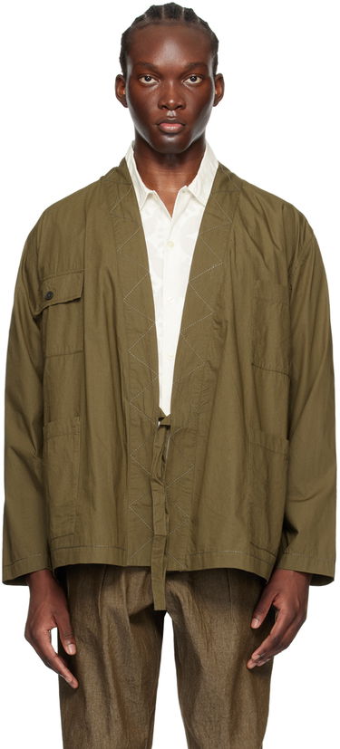 Яке Universal Works Universal Works Osaka Jacket Зелено | P3014, 0