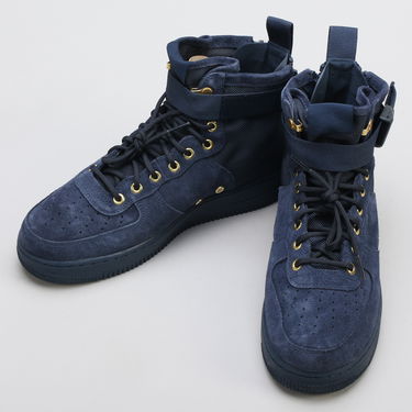Кецове и обувки Nike SF Air Force 1 Mid ''Obsidian'' Синьо | 917753-400, 2