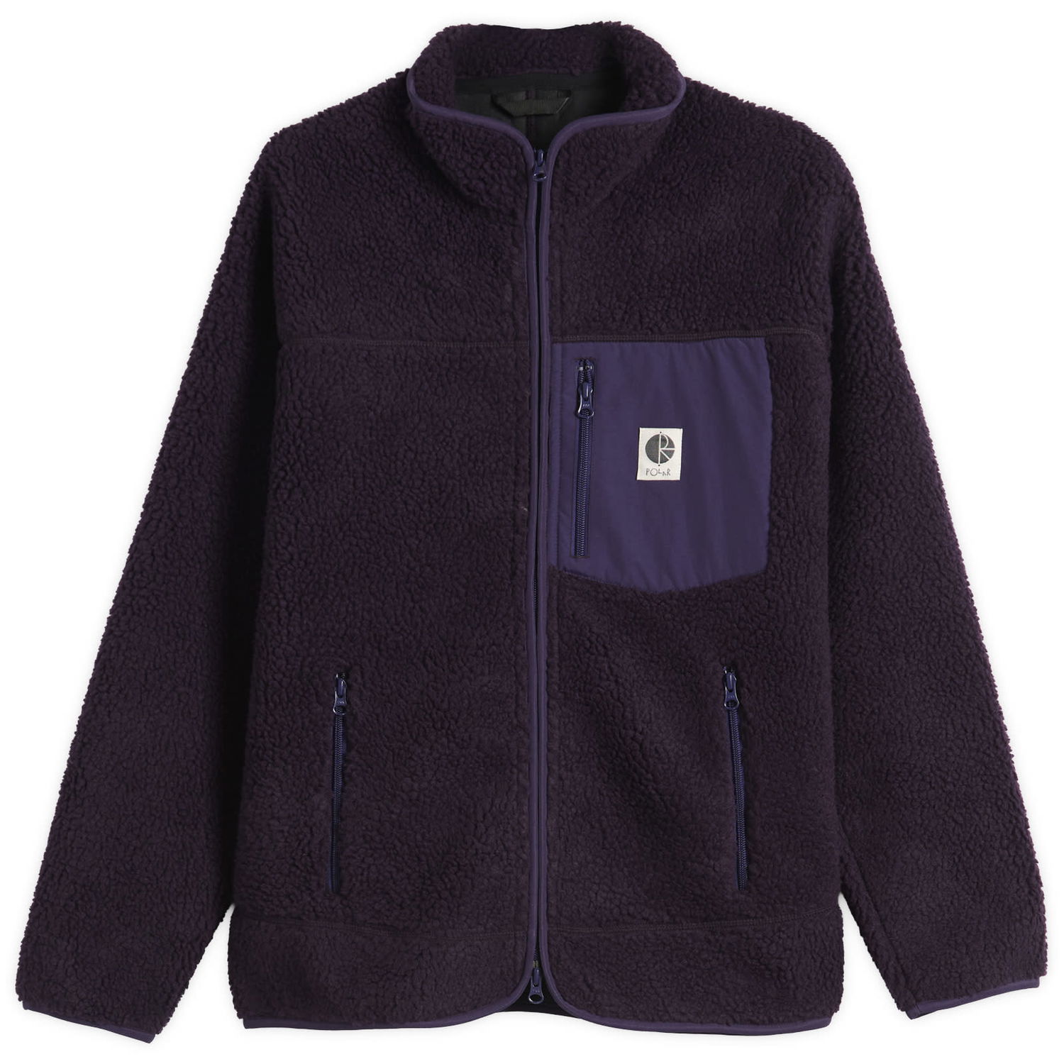 Яке Polar Skate Co. Kiki Fleece Jacket, Size Small Лилаво | PSC-F25-5-DVI, 1