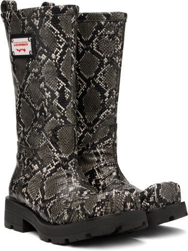 Кецове и обувки Charles Jeffrey Loverboy Charles Jeffrey LOVERBOY Sheathed Moggies Boots Черно | 54150501, 3