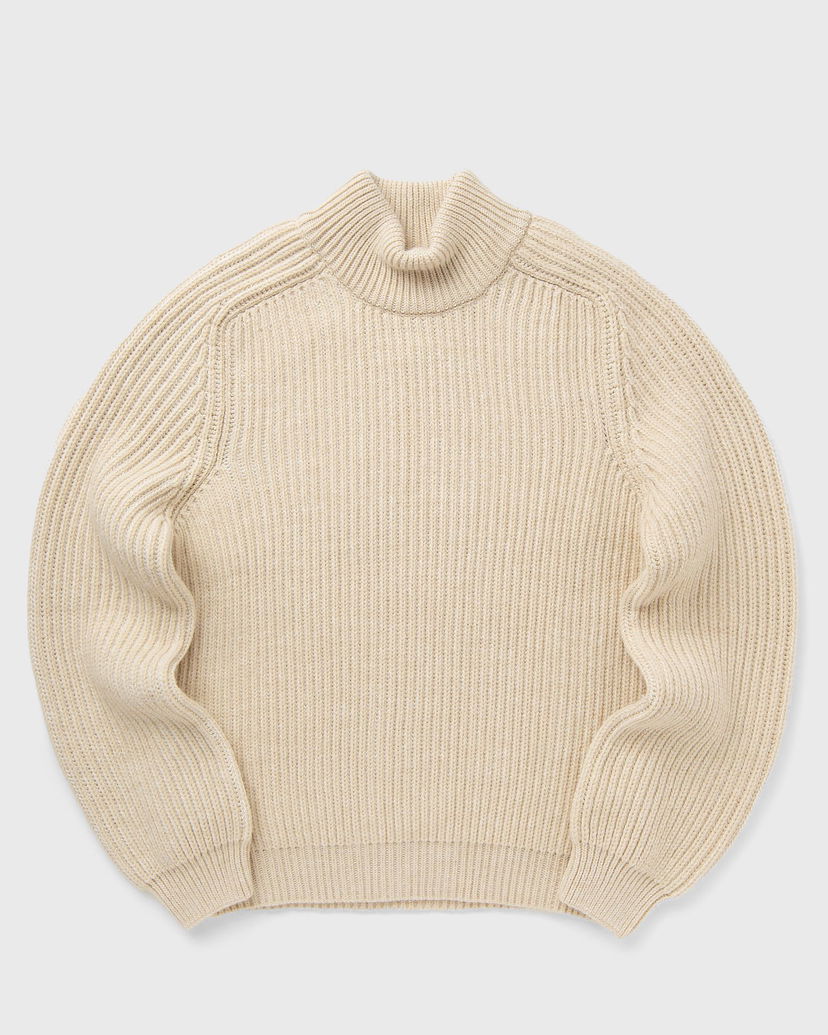 Пуловер EDWIN High Collar Sweater Бежово | I029755-6967