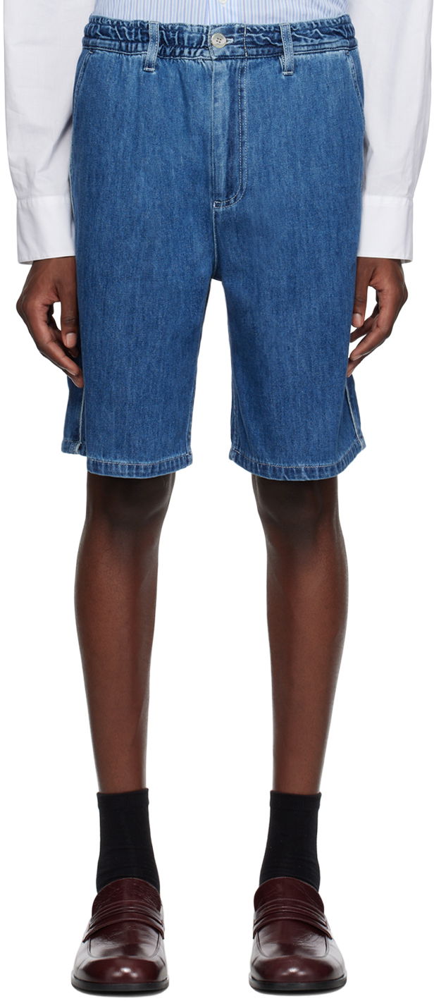 Къси панталони Marni Lightweight Denim Shorts Синьо | PUJU0070I0 USCV22, 0