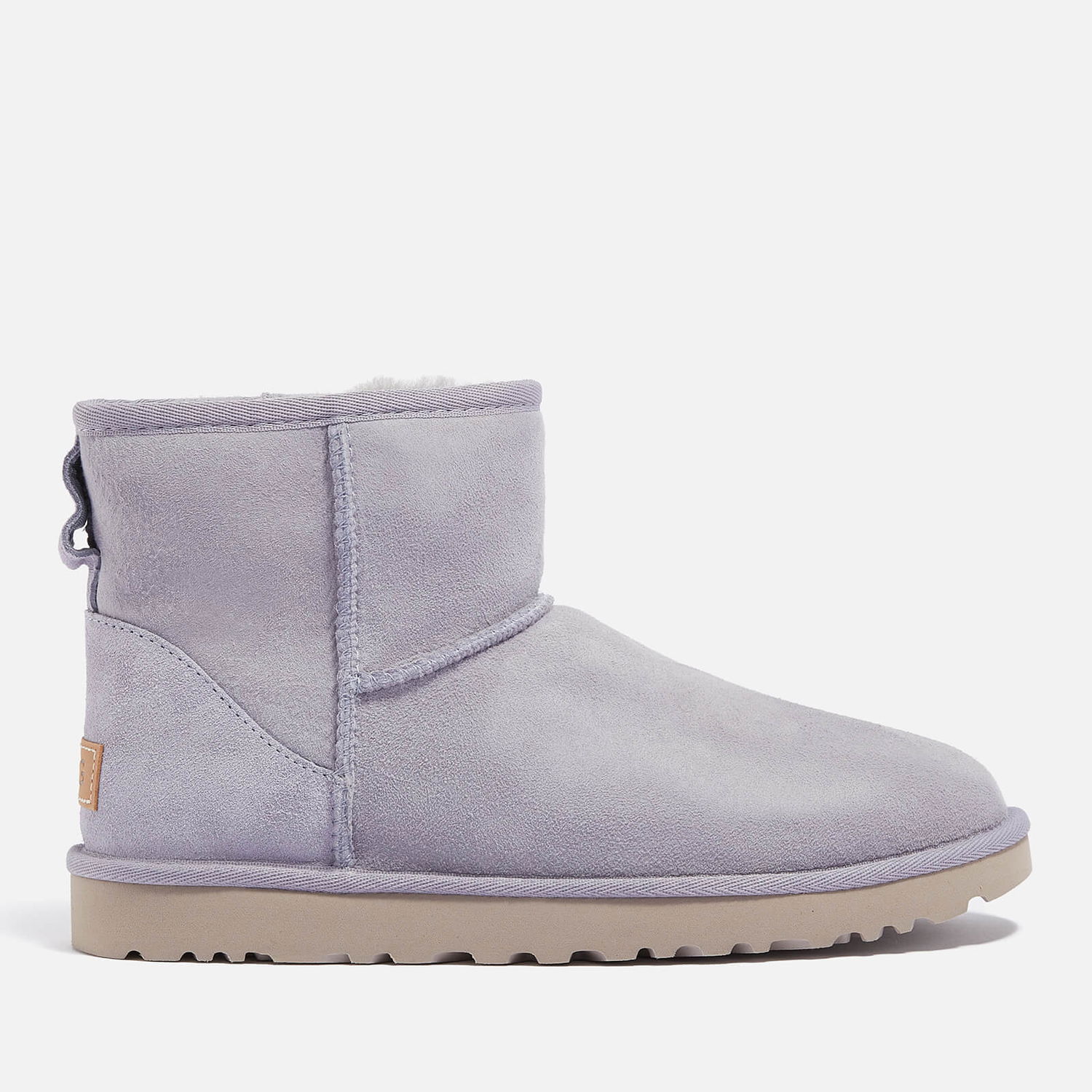 Кецове и обувки UGG Classic Mini II Sheepskin Boots W Лилаво | 1016222-HLLC, 0