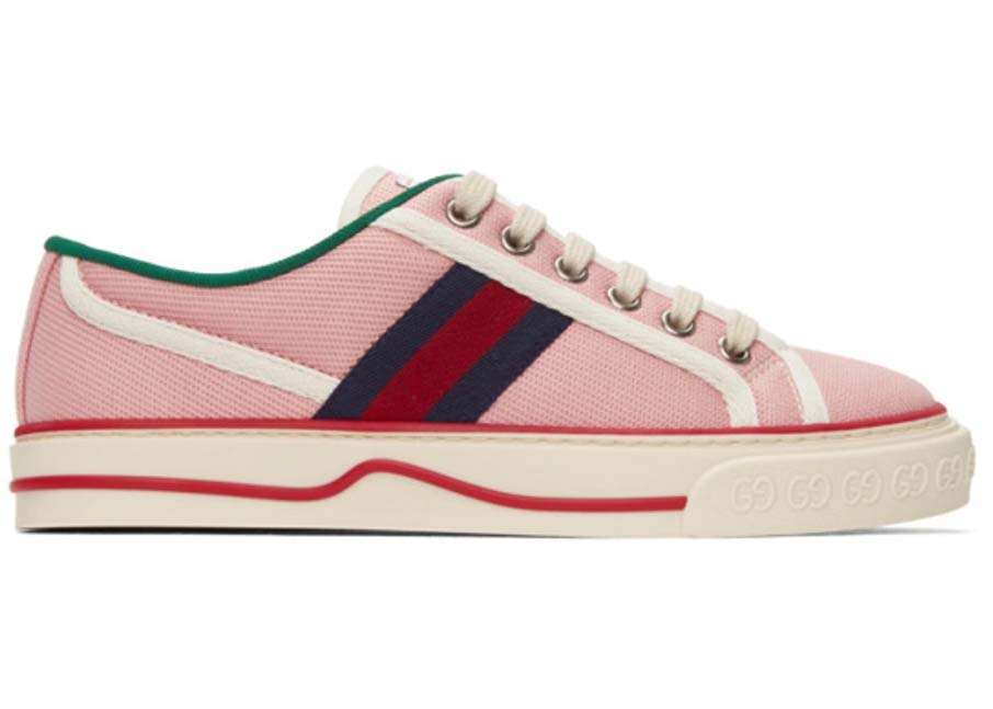 Кецове и обувки Gucci Tennis 1977 Pink (Women's) Бежово | 634161 GZO30 5874, 0