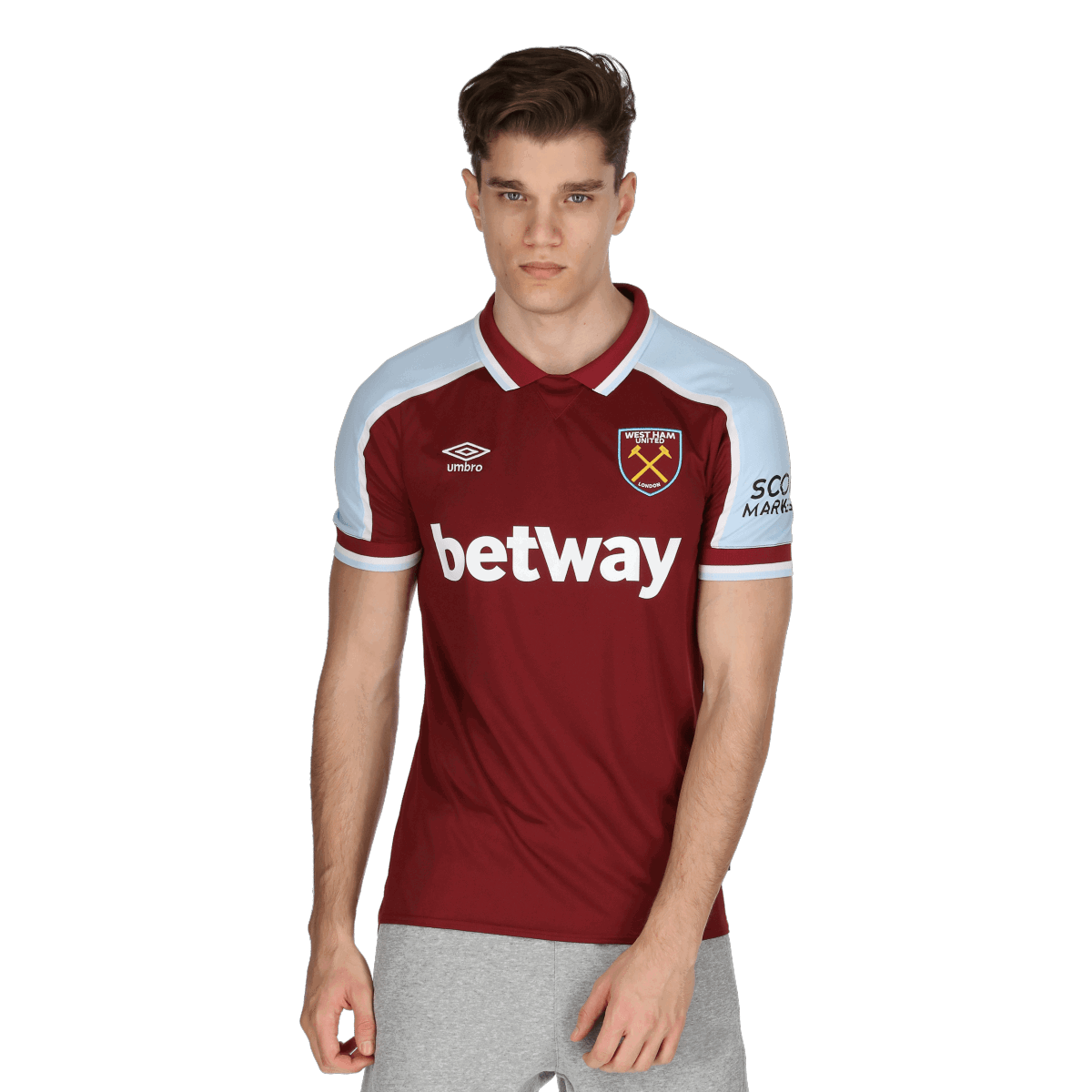 Фланелка Umbro WEST HAM HOME JERSEY 21/22 Бургунди | 94268U-KIT, 0