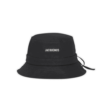 Шапка Jacquemus Le Bob Gadjo Bucket Hat Черно | 213AC001 5001 990, 0
