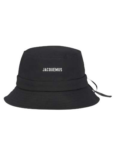 Шапка Jacquemus Le Bob Gadjo Bucket Hat Черно | 213AC001 5001 990