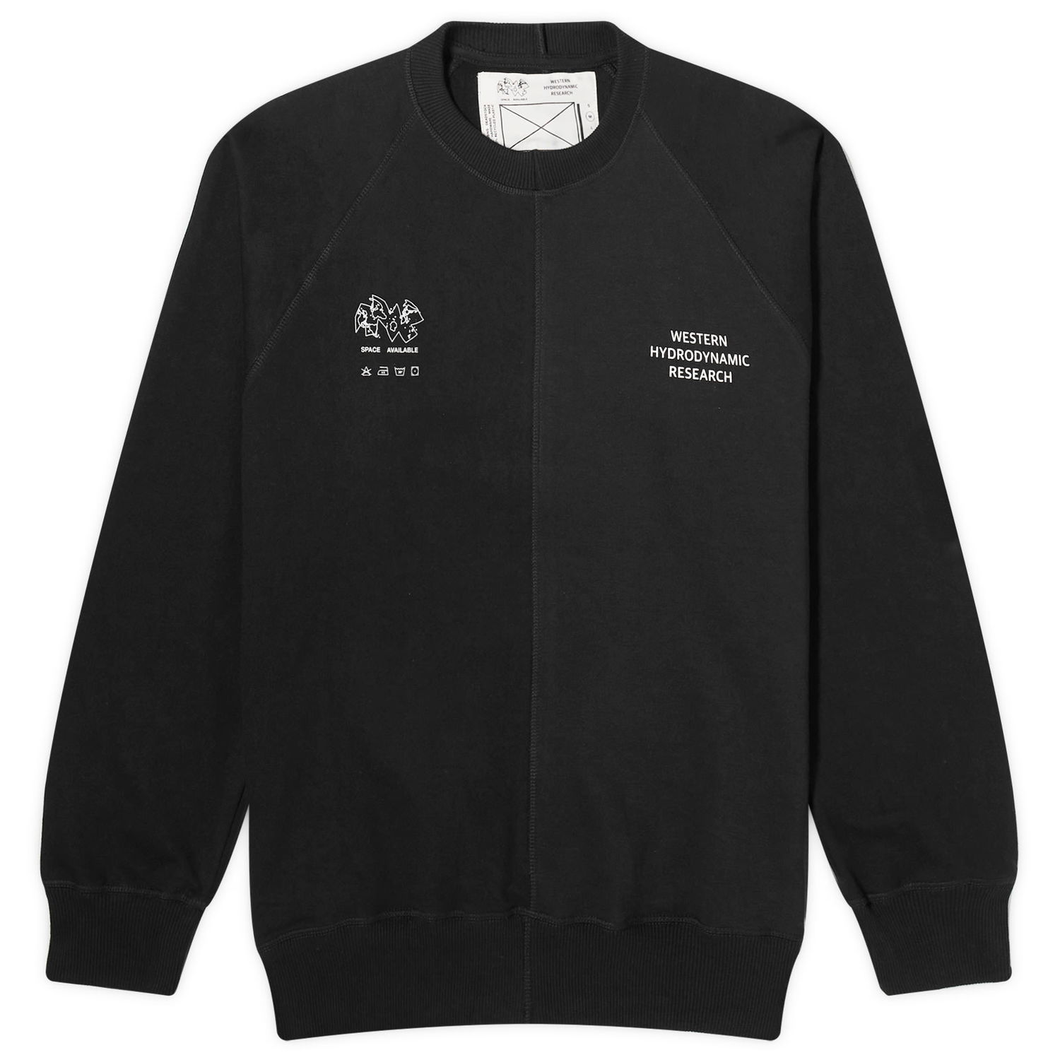 Суитчър Space Available WHR Upcycled Черно | SA-WULS001-BLK, 0