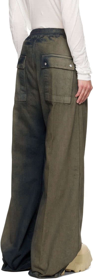 Дънки Rick Owens Rick Owens Wide Bela Jeans Зелено | RU02E1366 DKDEG, 2
