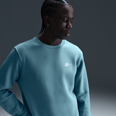 Пуловер Nike Nike Club Fleece Crewneck Sweatshirt Тюркоазено | FN3886-464, 1