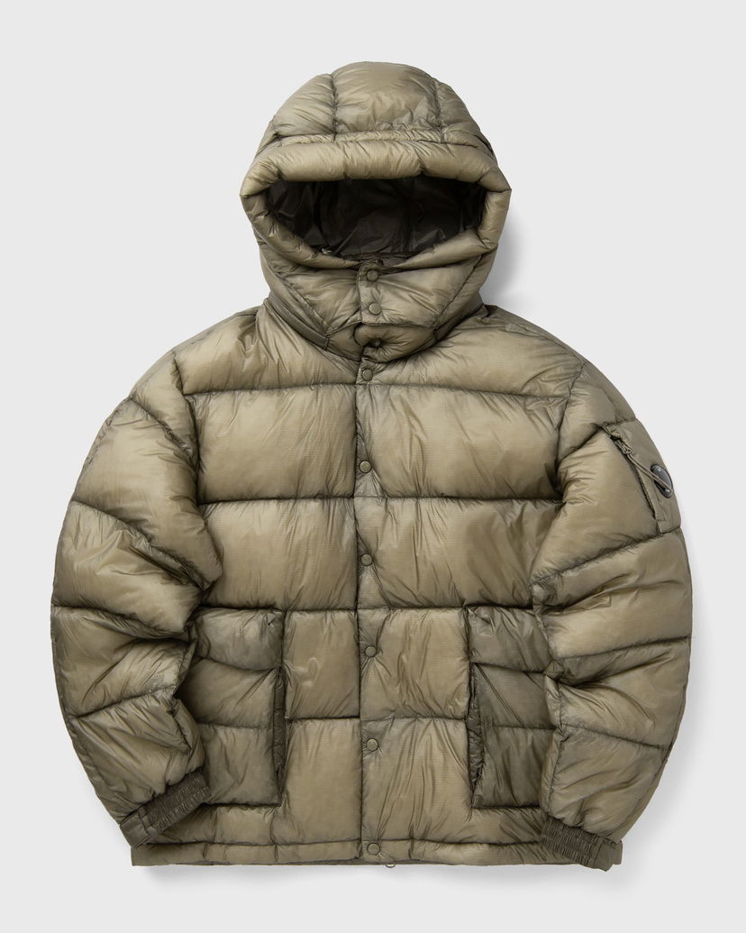 Пухо яке C.P. Company Hooded Puffer Jacket Зелено | 19CMOW191A110416A-356