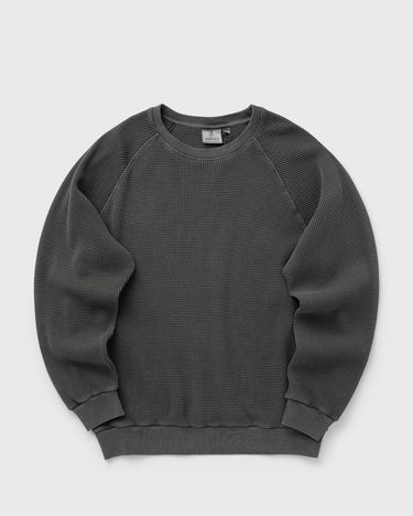 Пуловер GRAMICCI Waffle Crew Sweatshirt Сиво | G4FM-J027-PIGMENT-BLACK, 0