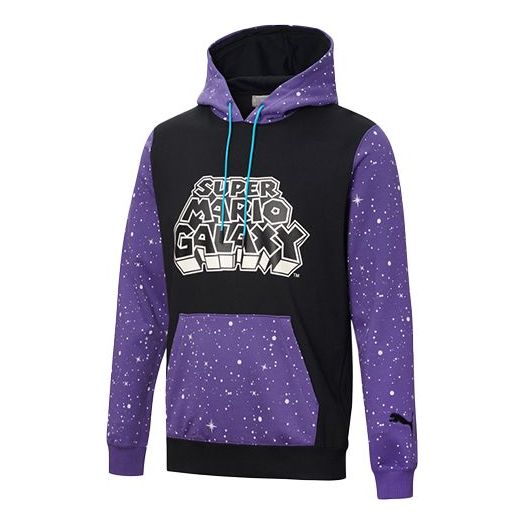 Суитчър Puma Super Mario Galaxy Colorblock Knit Hoodie Лилаво | 589098-02, 0