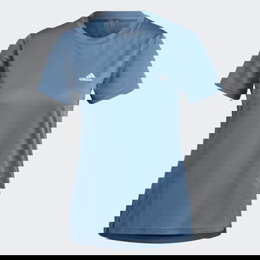 Тениска adidas Originals AEROREADY Designed 2 Move 3-Stripes Sport Tee Синьо | HD9376, 4