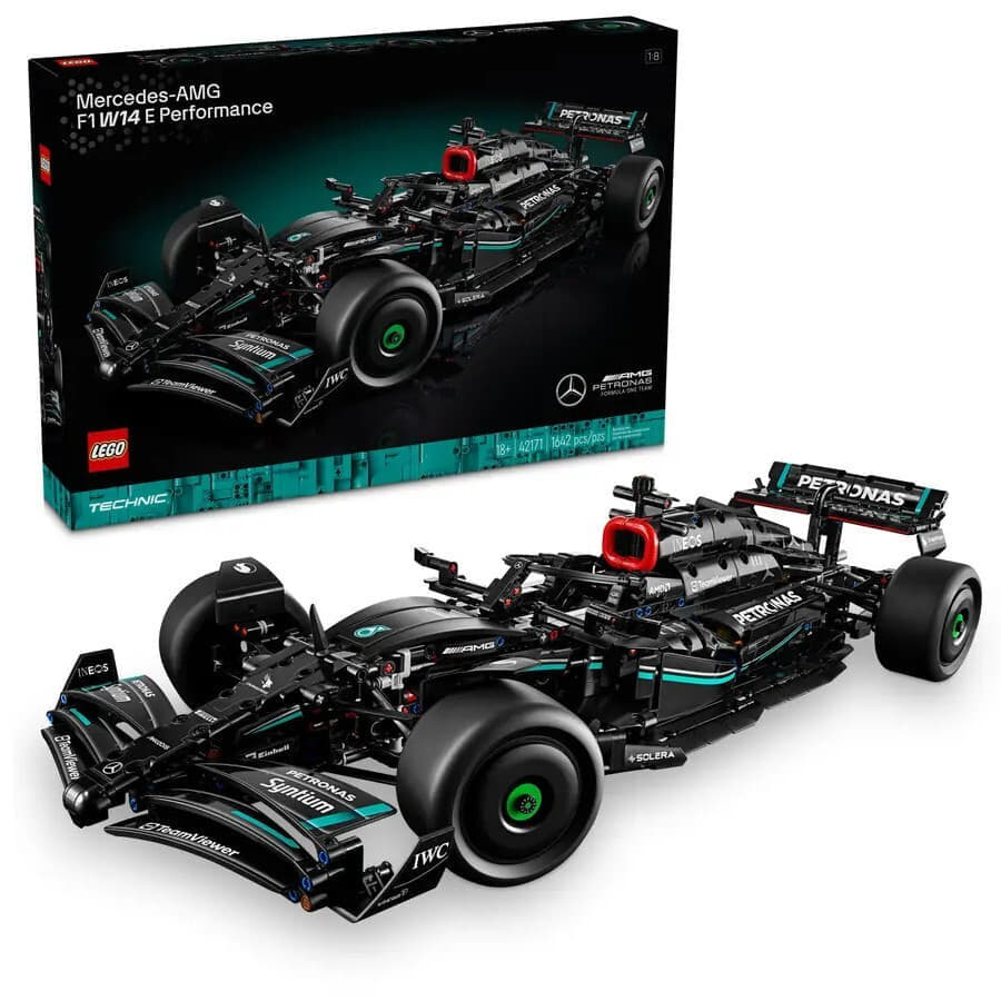 Колекционерско LEGO Technic 42171 Mercedes-AMG F1 W14 E Performance Многоцветен | 42171LEG, 0