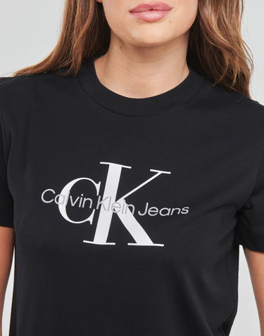 Тениска CALVIN KLEIN CORE MONOGRAM REGULAR TEE Черно | J20J219142-BEH, 4