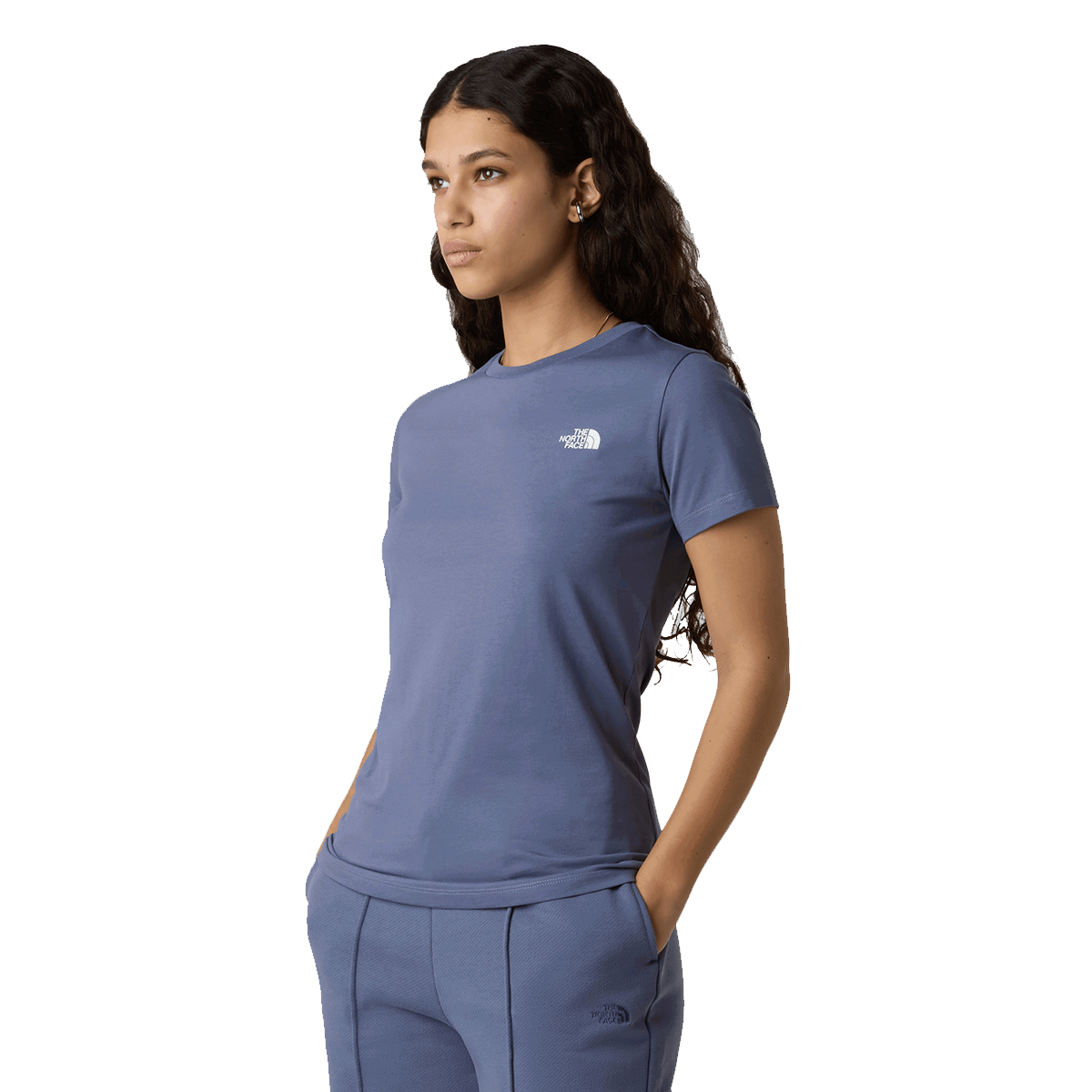 Тениска The North Face Simple Dome Slim T-Shirt Синьо | NF0A87NHBOA1, 0