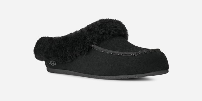 Кецове и обувки UGG UGG Ansley Mule Slippers Черно | 1171391-BLK, 1