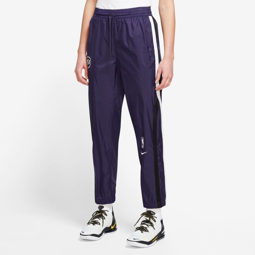 Спортни панталони Nike Los Angeles Lakers Courtside City Edition Tracksuit Pants Лилаво | DN4734-535, 0