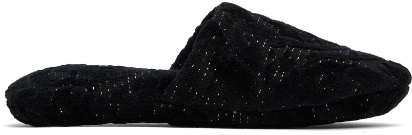 Кецове и обувки Versace Barocco Slippers Черно | ZSLB00008_1A08851, 0