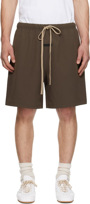 Къси панталони Fear of God Fear of God Essentials Bonded Nylon Shorts Зелено | 160HO244375F, 0