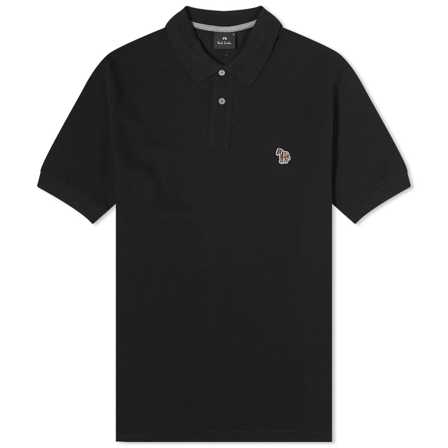 Поло тениска Paul Smith Paul Smith Zebra Polo Shirt, Size Medium Черно | M2R-183K-KZEBRA-79, 1