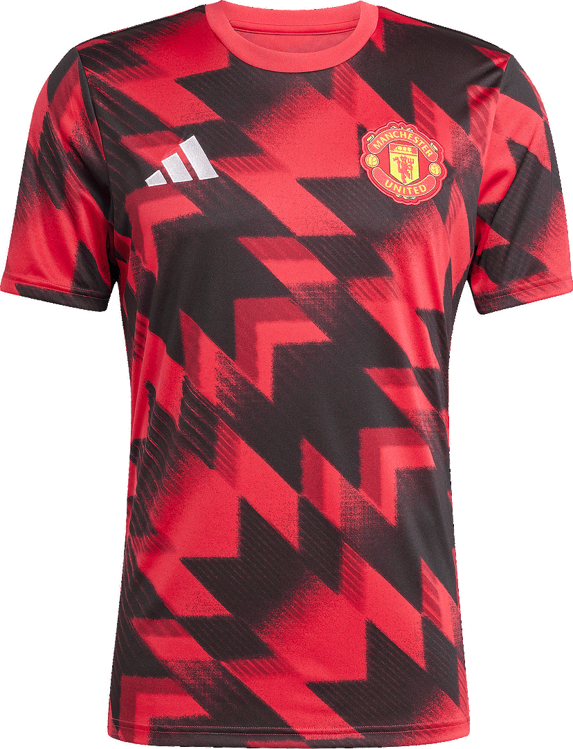 Тениска adidas Originals Manchester United Pre-Match Jersey Червено | jp3233