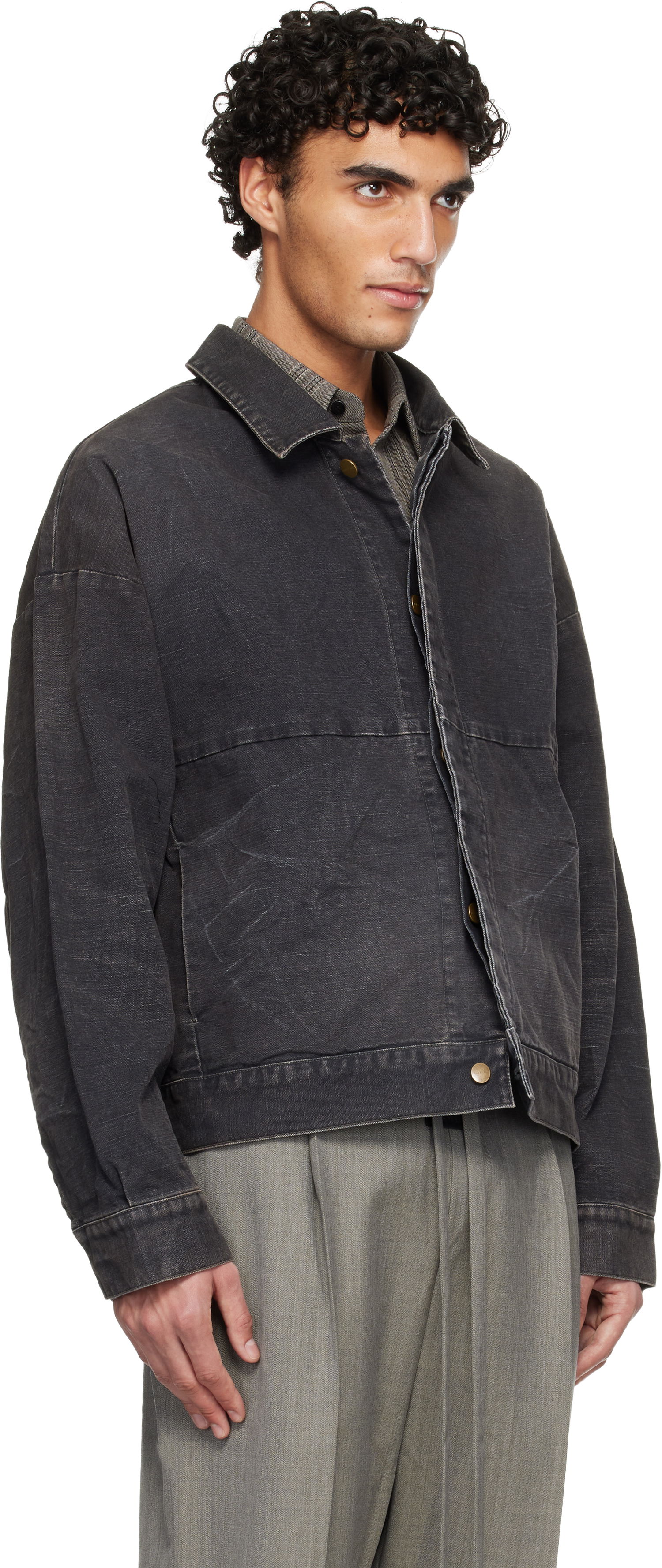 Яке Fear of God Washed Canvas Utility Jacket Черно | FG25FW42-423CNV-20, 1