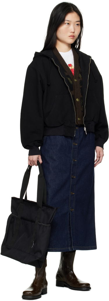 Пола Carhartt WIP Work In Progress Marvin Denim Midi Skirt Тъмно синьо | I034647 0102, 3