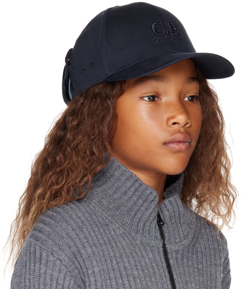 Шапка с козирка C.P. Company C.P. Company Kids Embroidered Cap Тъмно синьо | 14CKAC045-006288A, 1