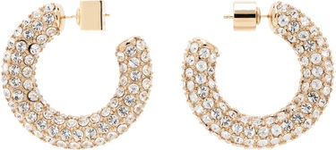 Обеци Jacquemus Les Sculptures 'Les créoles strass' Earrings Бежово | 24E241JW668-5101, 0