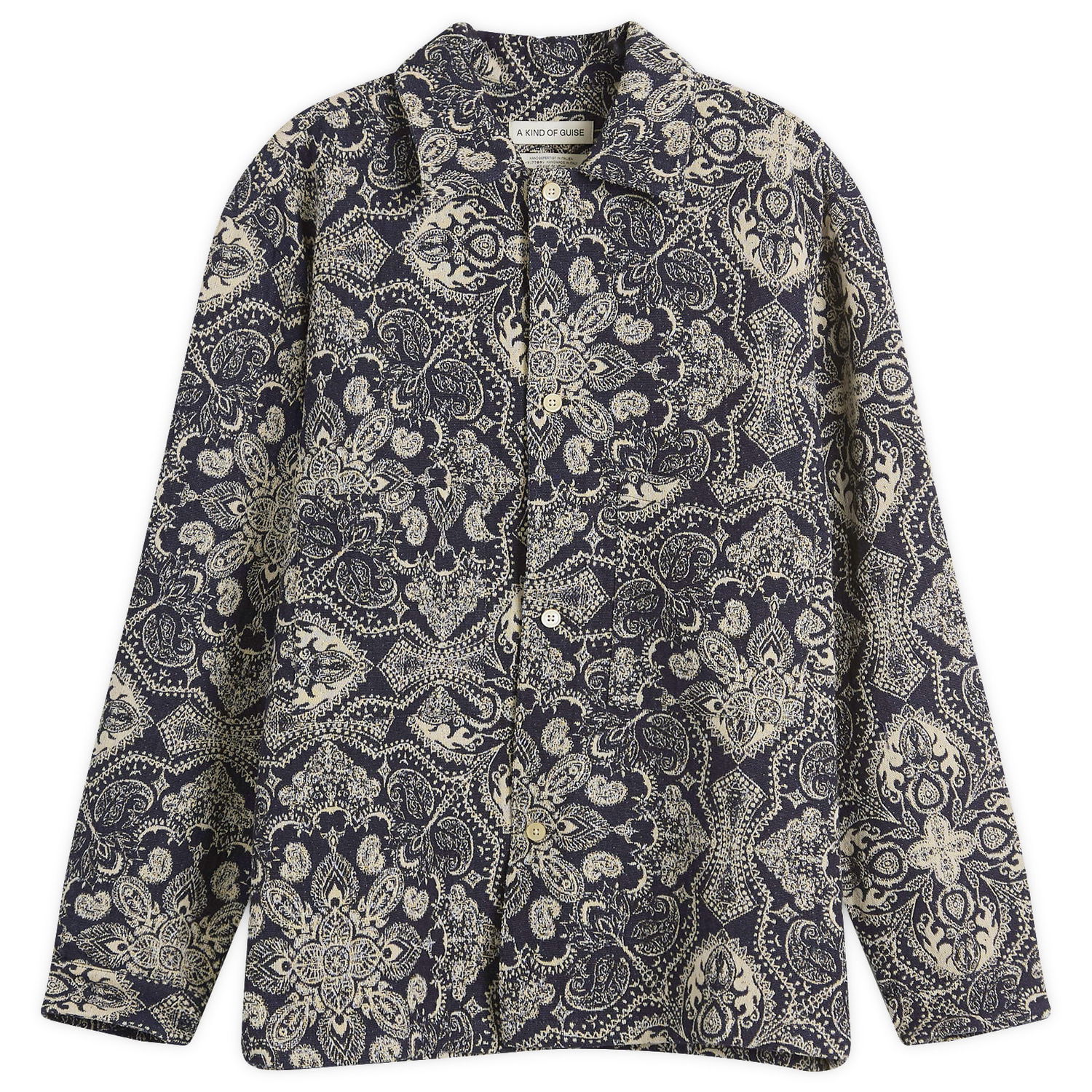 Риза A Kind of Guise A Kind of Guise Sayan Shirt Jacket Тъмно синьо | 156-13805-601, 0